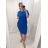 Kurzarmkleid für Damen (Uni L / XL) ITALIAN FASHION IM320003