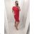 Kurzarmkleid für Damen (Uni L / XL) ITALIAN FASHION IM320003