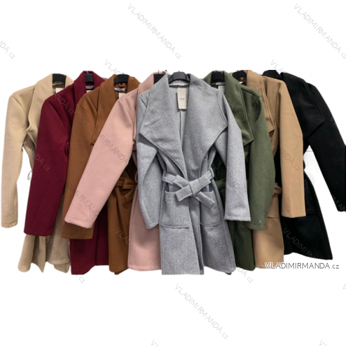 Kabát flaušový dámský S/M/L ONE SIZE) ITALSKá MODA IMC21941