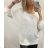 Damen-Langarmpullover (uni s / m) ITALIAN FASHION TM922STAR braun M / L