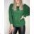 Damen-Langarmpullover (uni s / m) ITALIAN FASHION TM922STAR braun M / L