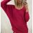 Damen-Langarmpullover (uni s / m) ITALIAN FASHION TM922STAR braun M / L