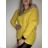 Damen-Langarmpullover (uni s / m) ITALIAN FASHION TM922STAR braun M / L