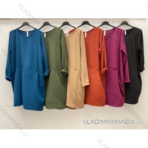 Šaty letní na ramínka dámské (S/M ONE SIZE) ITALSKÁ MÓDA IMPBB22B21841