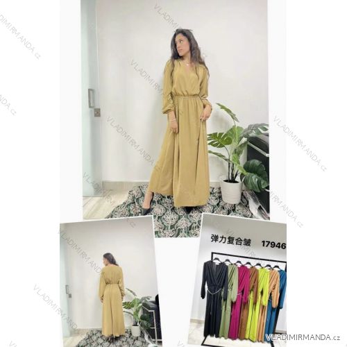 Šaty letní na ramínka dámské (S/M ONE SIZE) ITALSKÁ MÓDA IMPBB22B21841