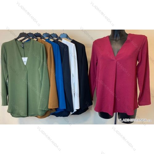 Tunika mit langen Ärmeln für Damen (S/M ONE SIZE) ITALIAN FASHION IMPMM22225480060