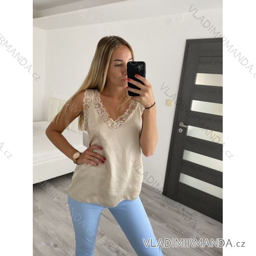 Kleid mit 3/4 Ärmeltasche für Damen (uni sl) ITALIAN Fashion IM3181746