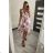 Kleid mit 3/4 Ärmeltasche für Damen (uni sl) ITALIAN Fashion IM3181746