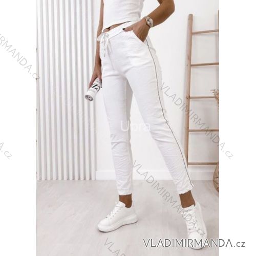 Kleid mit 3/4 Ärmeltasche für Damen (uni sl) ITALIAN Fashion IM3181746