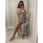 Damen-Sommerkleid Carmen schulterfrei (S/M/L ONE SIZE) ITALIAN FASHION IMM22UN5350