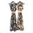 Šaty letní na ramínka dámské (S/M ONE SIZE) ITALSKÁ MÓDA IMPBB22B21841 braun S/M