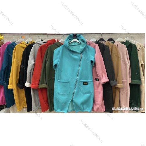 Kleid mit 3/4 Ärmeltasche für Damen (uni sl) ITALIAN Fashion IM3181746