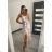 Langes Sommerkleid für Damen (S/M ONE SIZE) ITALIAN FASHION IMWG222482