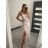 Langes Sommerkleid für Damen (S/M ONE SIZE) ITALIAN FASHION IMWG222482