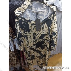 Elegantes Damen-Partykleid mit langen Ärmeln (S/M ONE SIZE) ITALIAN FASHION IM322282