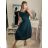 Šaty letní na ramínka dámské (S/M ONE SIZE) ITALSKÁ MÓDA IMPBB22B21841 <p>Königsblau</p> S/M