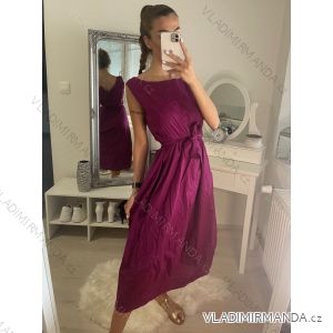 Šaty letní na ramínka dámské (S/M ONE SIZE) ITALSKÁ MÓDA IMPBB22B21841