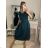 Šaty letní na ramínka dámské (S/M ONE SIZE) ITALSKÁ MÓDA IMPBB22B21841 <p>Königsblau</p> S/M