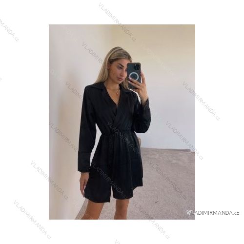 Šaty letní na ramínka dámské (S/M ONE SIZE) ITALSKÁ MÓDA IMPBB22B21841