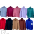 Strickpullover dünner Rollkragen Langarm Damen (L / XL ONE SIZE) ITALIAN FASHION IMD211110