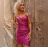 Sexy trägerloses Minikleid für Damen (S / M ONE SIZE) ITALIAN FASHION IMM22922