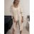 Kleid mit 3/4 Ärmeltasche für Damen (uni sl) ITALIAN Fashion IMWD20529