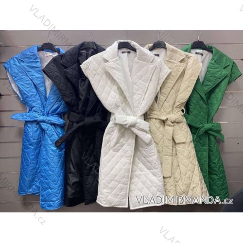 Langes, dehnbares, ärmelloses Sommerkleid für Damen (S / M / L ONE SIZE) ITALIAN FASHION IMWC222492