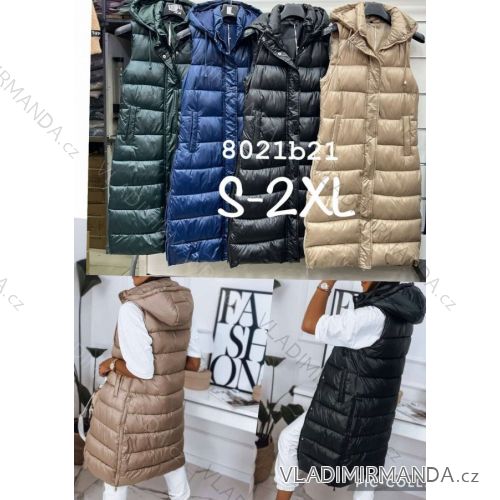 Langes Sommerkleid für Damen mit Trägern (S / M ONE SIZE) ITALIAN FASHION IMWA221623