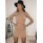 Elegantes eiskaltes langes trägerloses Kleid für Damen (S / M ONE SIZE) ITALIAN FASHION IMM225959
