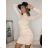 Elegantes eiskaltes langes trägerloses Kleid für Damen (S / M ONE SIZE) ITALIAN FASHION IMM225959