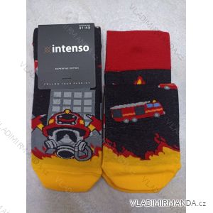 Ponožky veselé hasič pánské (36-40, 41-43, 44-46) POLSKÁ MÓDA DPP22122
