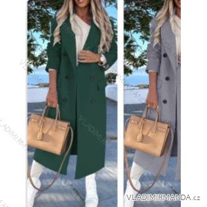 Flauschiger Langarmmantel für Damen (Einheitsgröße M/L) ITALIAN FASHION IMWB22267