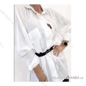 Übergroßes, langärmliges Damenhemd (Einheitsgröße S/M) ITALIAN FASHION IMWB22270