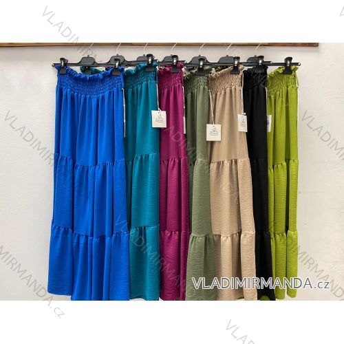 Sukně dlouhá dámská (S/M ONE SIZE) ITALSKÁ MÓDA IMPDY22ZZ2836