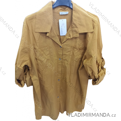 Oversized-Langarmshirt für Damen (M/L ONE SIZE) ITALIAN FASHION IM722197