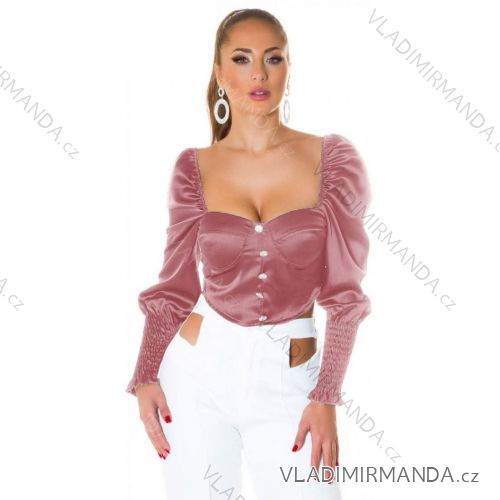 Šaty dlouhé společenské elegantní plesové dámské (S/M ONE SIZE) ITALSKÁ MÓDA IMM22Q52232