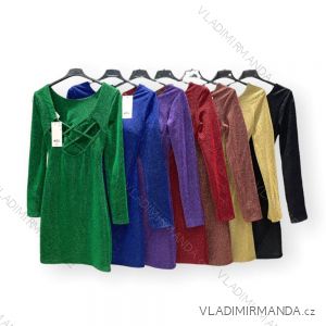 Šaty letní na ramínka dámské (S/M ONE SIZE) ITALSKÁ MÓDA IMPBB22B21841