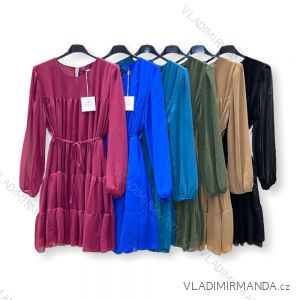 Šaty letní na ramínka dámské (S/M ONE SIZE) ITALSKÁ MÓDA IMPBB22B21841