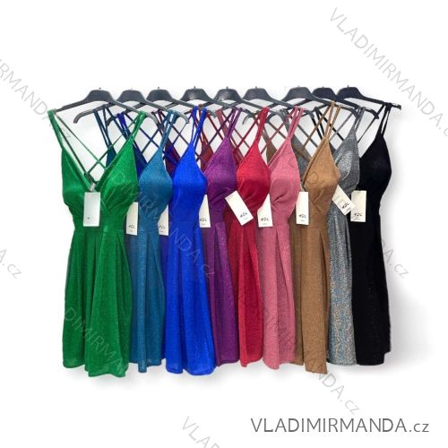 Elegantes trägerloses Damenkleid (S/M ONE SIZE) ITALIAN FASHION IMPHD2221085-2
