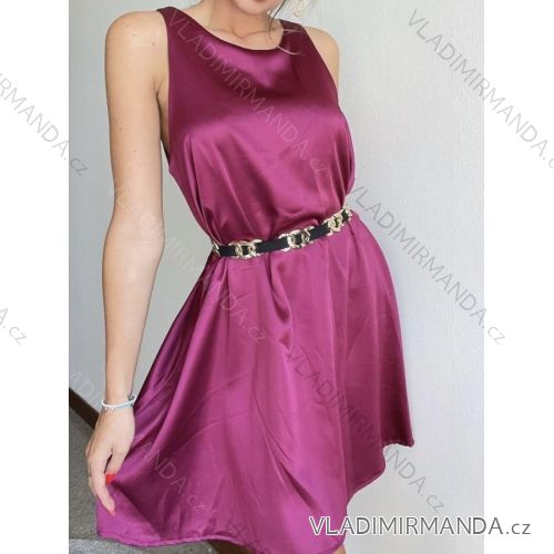 Šaty letní na ramínka dámské (S/M ONE SIZE) ITALSKÁ MÓDA IMPBB22B21841