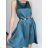 Šaty letní na ramínka dámské (S/M ONE SIZE) ITALSKÁ MÓDA IMPBB22B21841