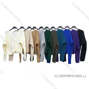 Langarm-Pullover mit Knöpfen für Damen (S/M ONE SIZE) ITALIAN FASHION IMPLM22863000105