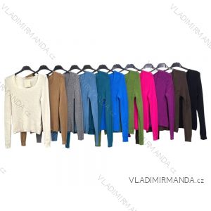 Damen-Strickpullover mit langen Ärmeln (Einheitsgröße S/M) ITALIAN FASHION IMP22003000070