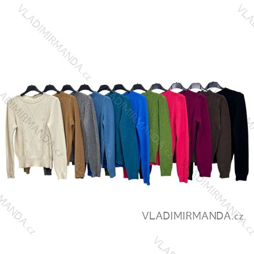 Damen-Strickpullover mit langen Ärmeln (Einheitsgröße S/M) ITALIAN FASHION IMP22003000070