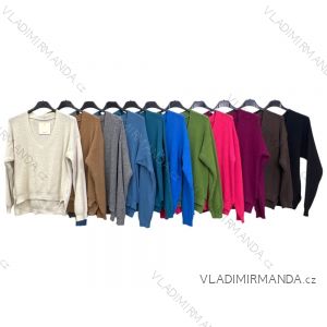 Damen-Strickpullover mit langen Ärmeln (Einheitsgröße S/M) ITALIAN FASHION IMP22003000070