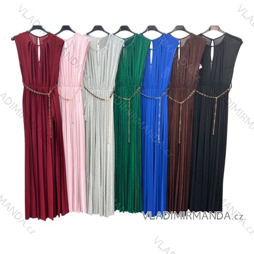 Ärmelloses langes Damenkleid (S/M ONE SIZE) ITALIAN FASHION IMPLM22225160016