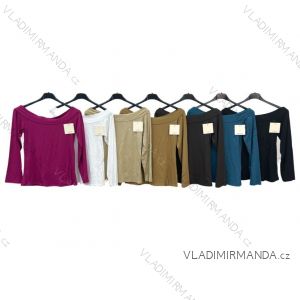 Tunika/T-Shirt mit langen Ärmeln für Damen (Einheitsgröße S/M) ITALIAN FASHION IMPLM22113700045