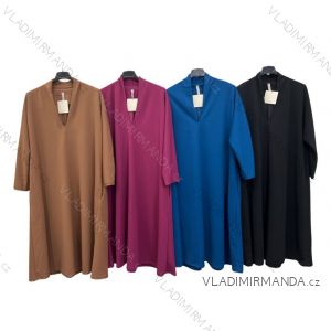 Übergroßes Langarmkleid für Damen (S/M ONE SIZE) ITALIAN FASHION IMPLM22224240090