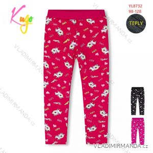 Leggings warm lang Kinder Mädchen (98-128) KUGO FL6707