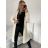 Kleid mit 3/4 Ärmeltasche für Damen (uni sl) ITALIAN Fashion IMWD20529